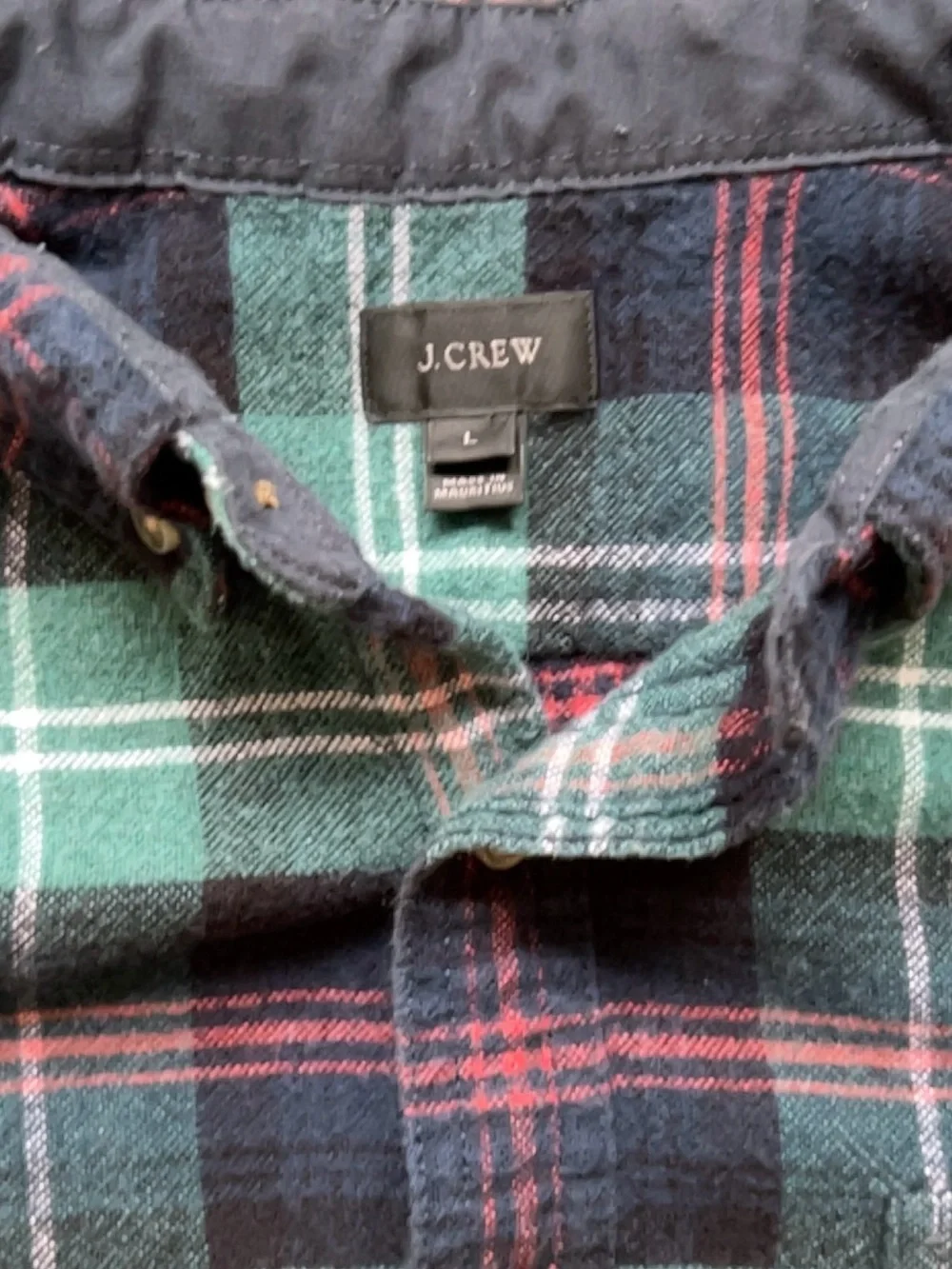 J. Crew soft plaid
